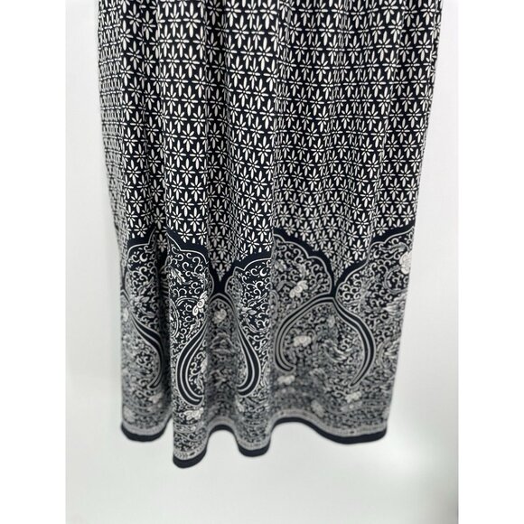 Max Edition Women's Babydoll Liquid Knit Scoop-Neck Short Sleeve Dress XS Boho - Picture 5 of 11